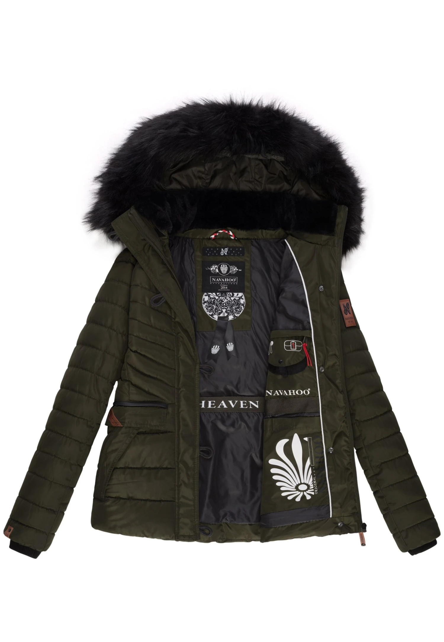 Navahoo Chaqueta De Invierno - Olive - Image 6