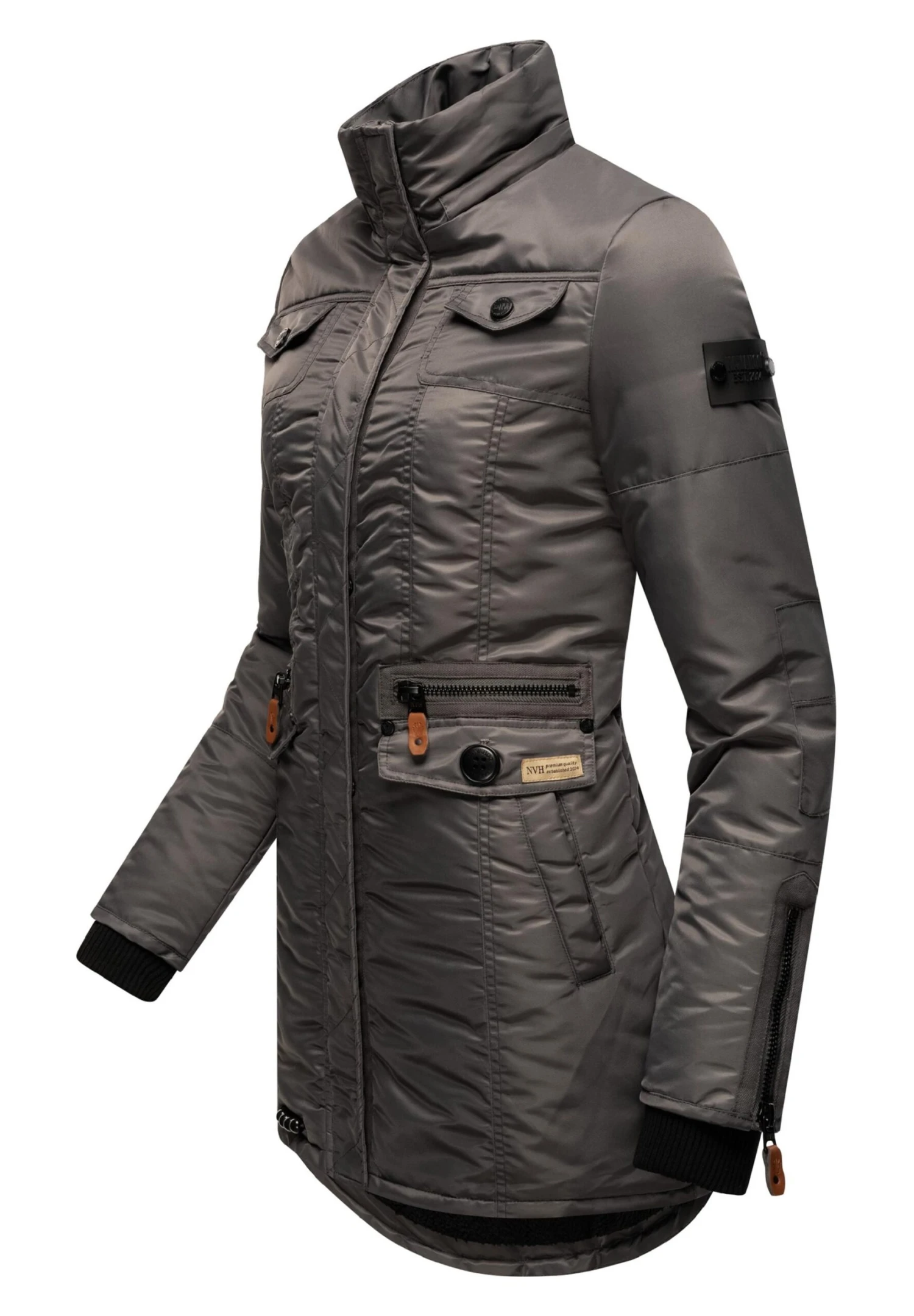 Navahoo Schätzchen - Abrigo De Invierno - Anthracite - Image 5