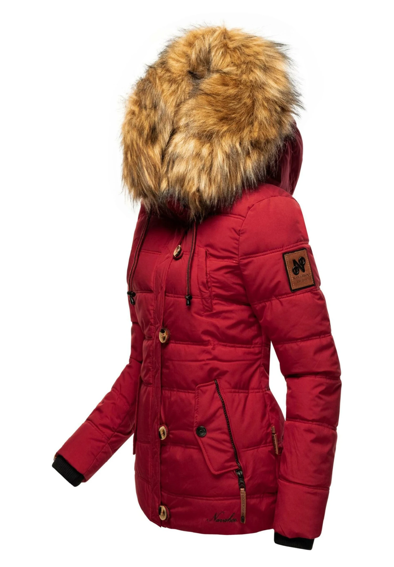 Navahoo Zoja - Chaqueta De Invierno - Blood Red - Image 8