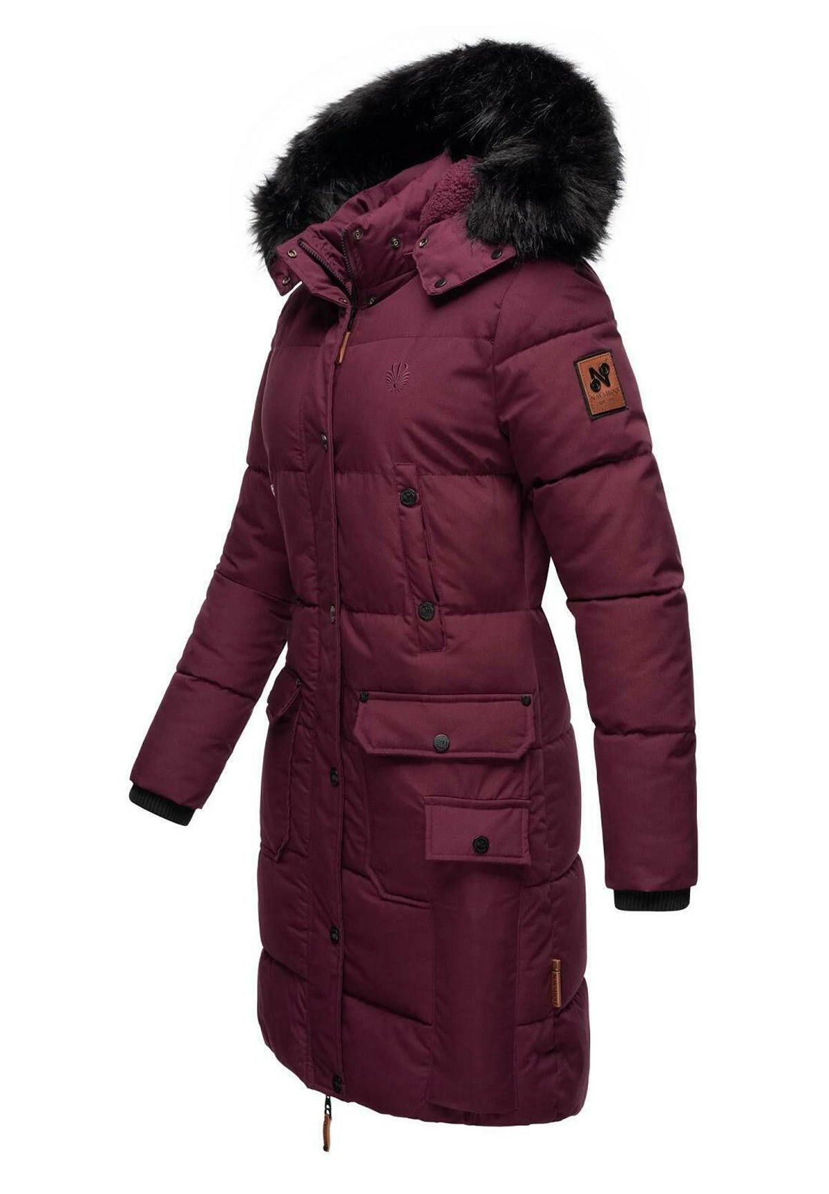 Navahoo Abrigo De Invierno - Dark Red Melange - Image 2