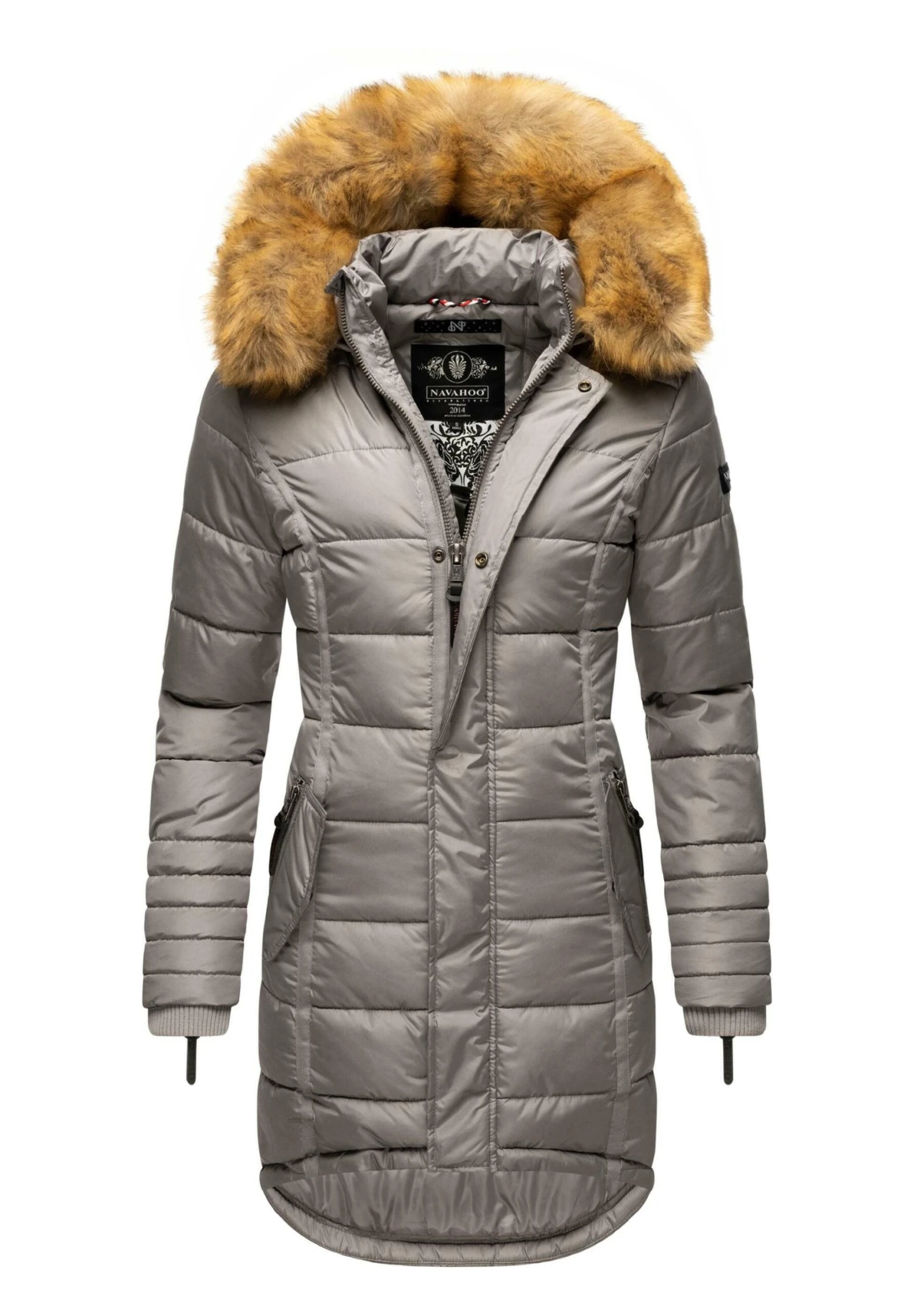 Navahoo Papaya - Abrigo De Invierno - Zinc Grey