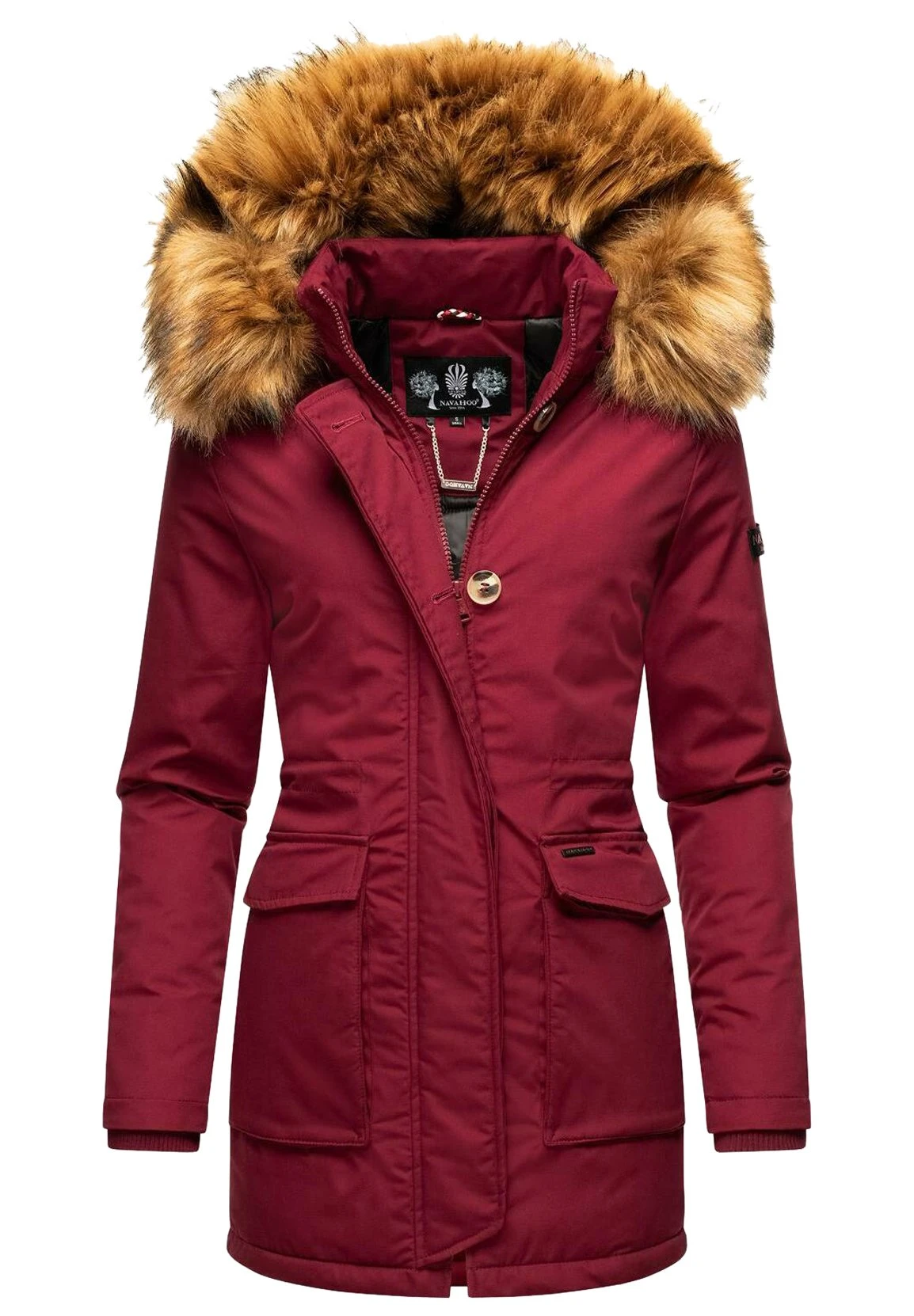 Navahoo Schneeengel Prc - Abrigo De Invierno - Bordeaux