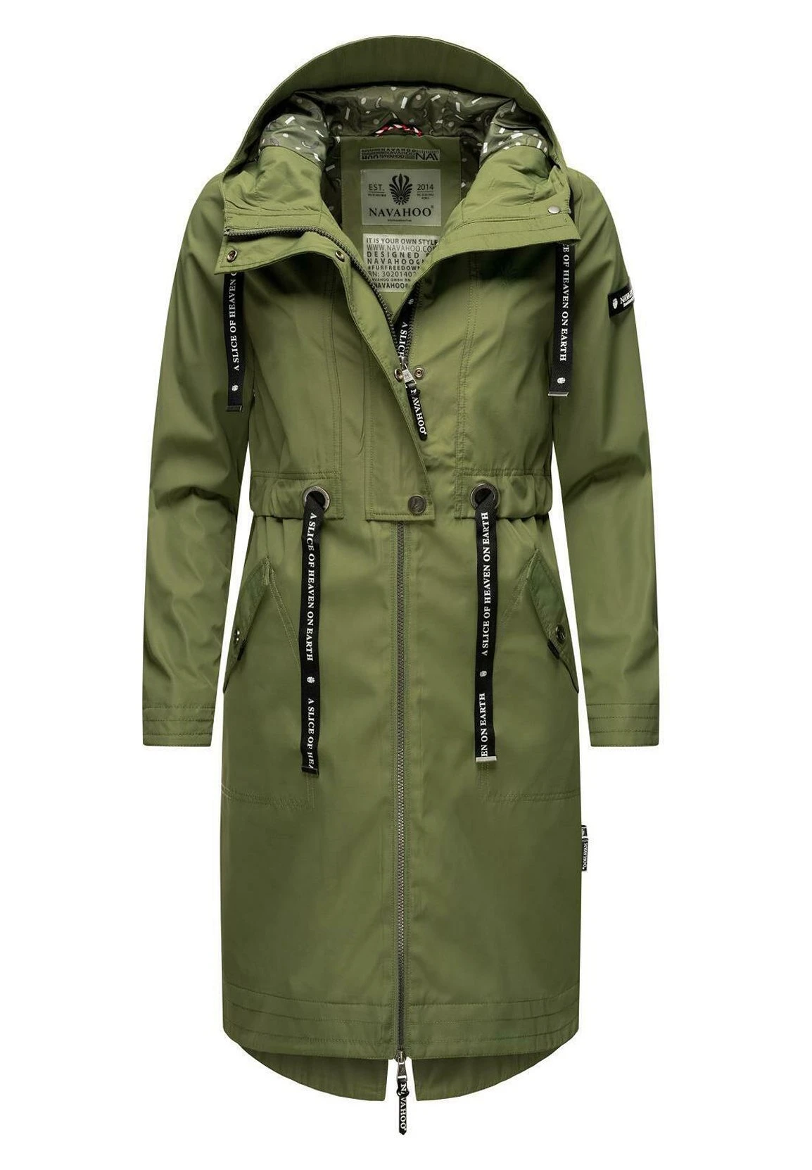 Navahoo Josinaa - Parka - Olive