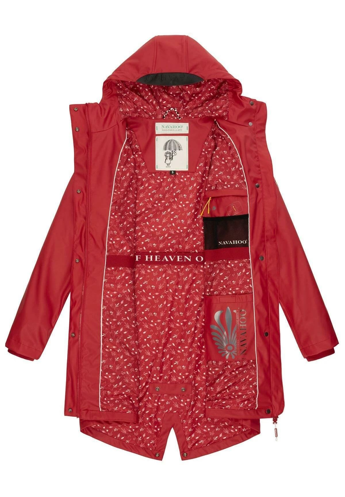Navahoo Tropical Storm Oo - Parka - Light Red - Image 4