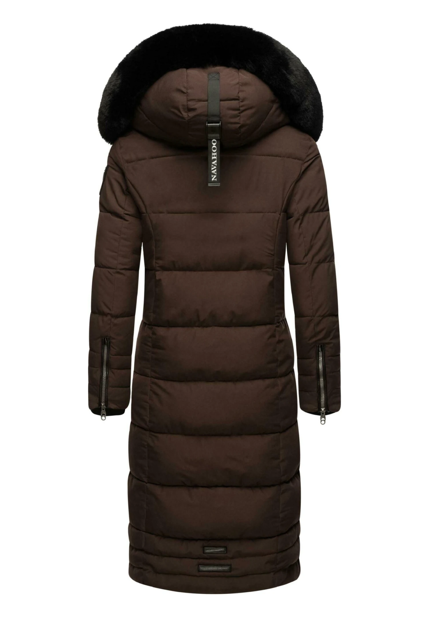 Navahoo Fahmiyaa - Abrigo De Invierno - Dark Choco - Image 2