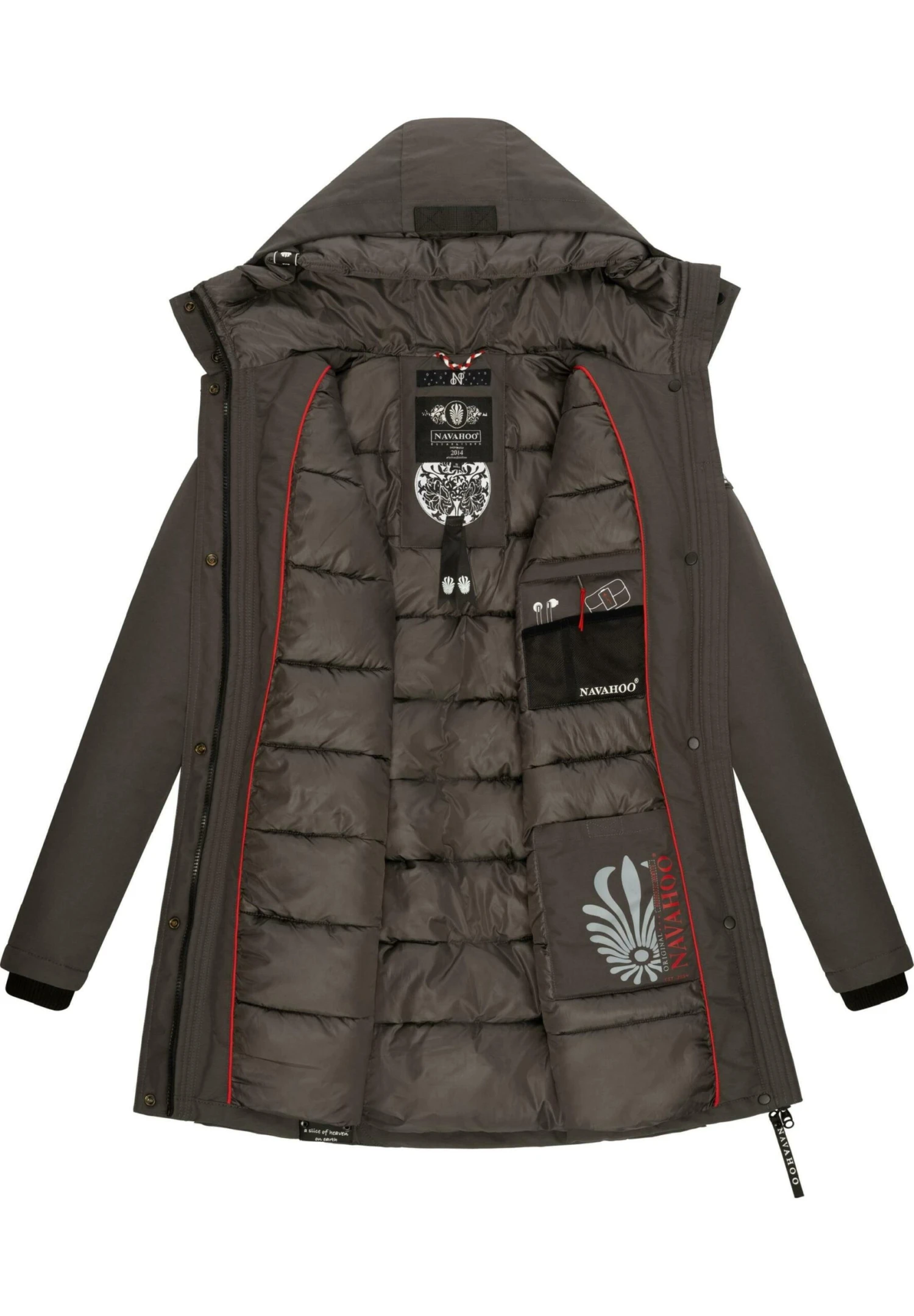 Navahoo Blizzardstorm - Parka - Dark Grey - Image 6