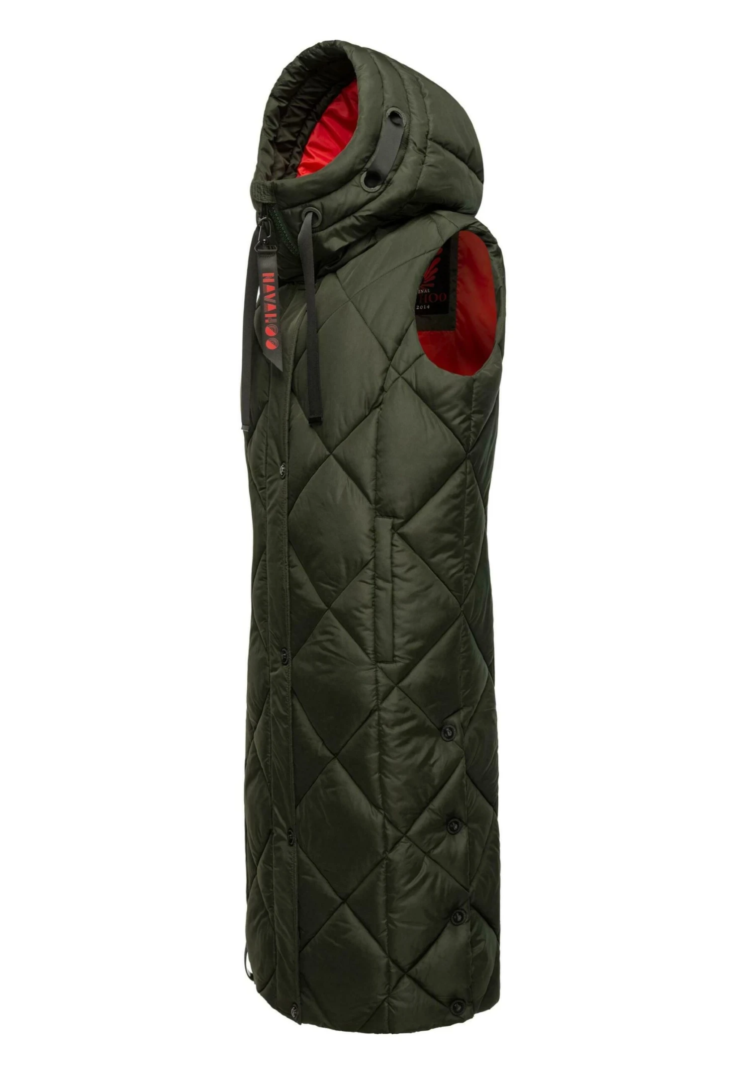 Navahoo Schnuckel - Chaleco - Dark Olive - Image 5