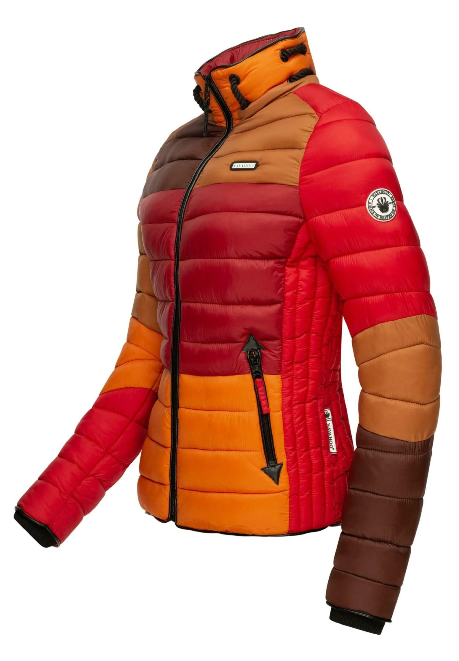 Navahoo Lulana Multikulti - Chaqueta De Entretiempo - Multicolour Autumn Leaves - Image 6