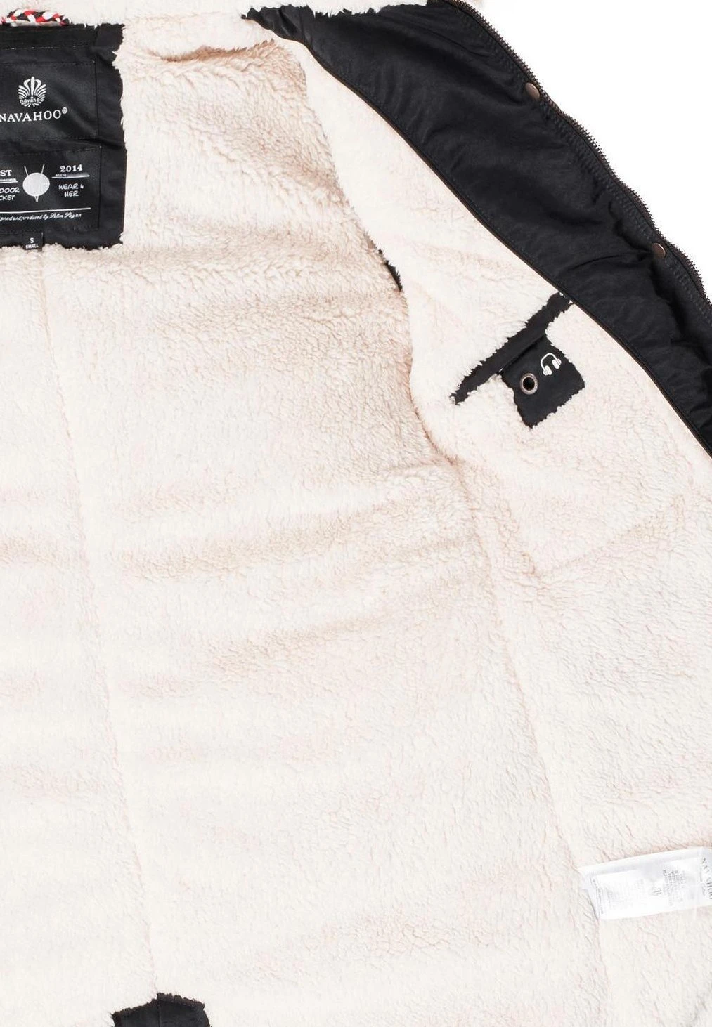 Navahoo La Viva - Abrigo De Invierno - Black - Image 4