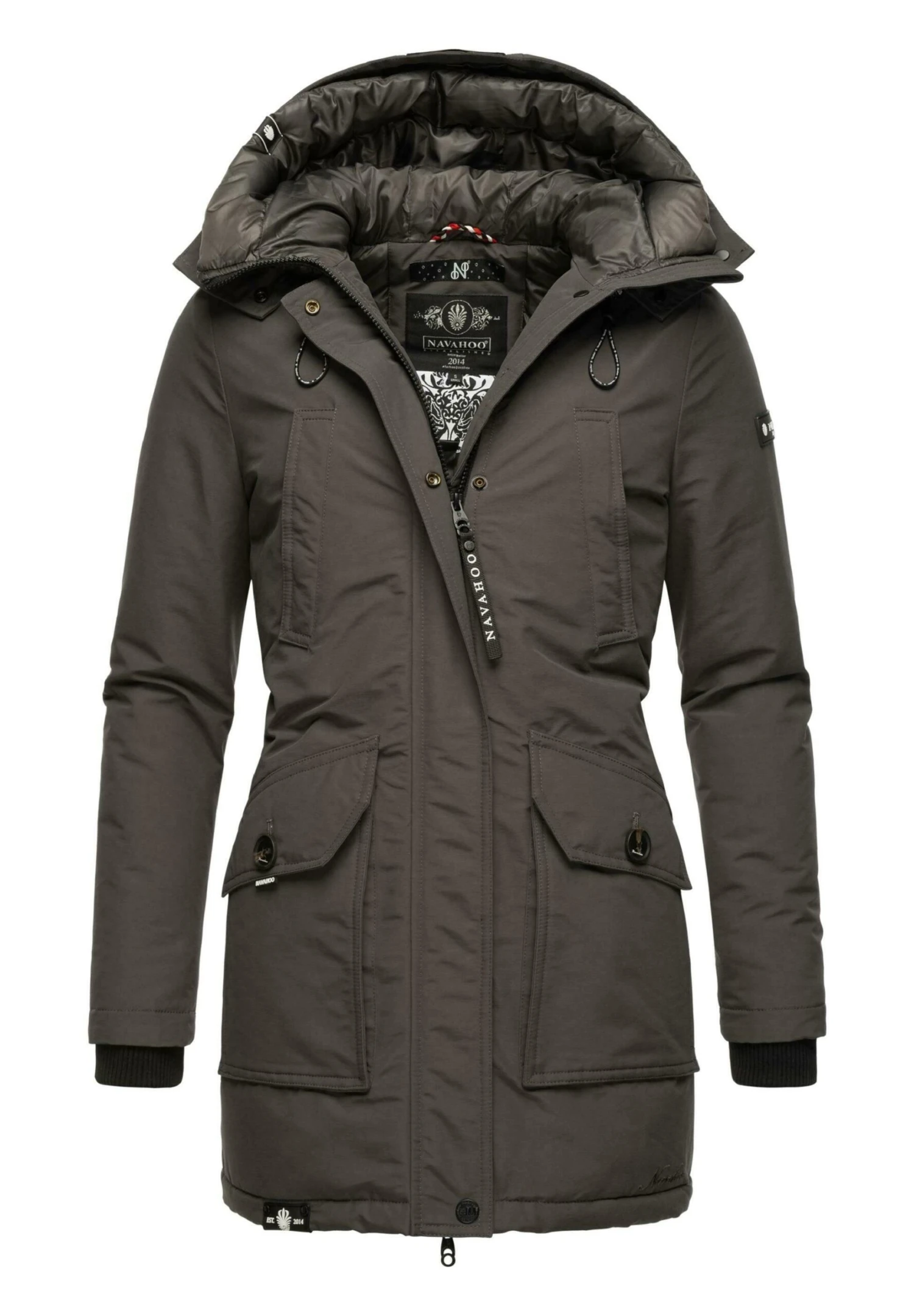 Navahoo Blizzardstorm - Parka - Dark Grey - Image 4