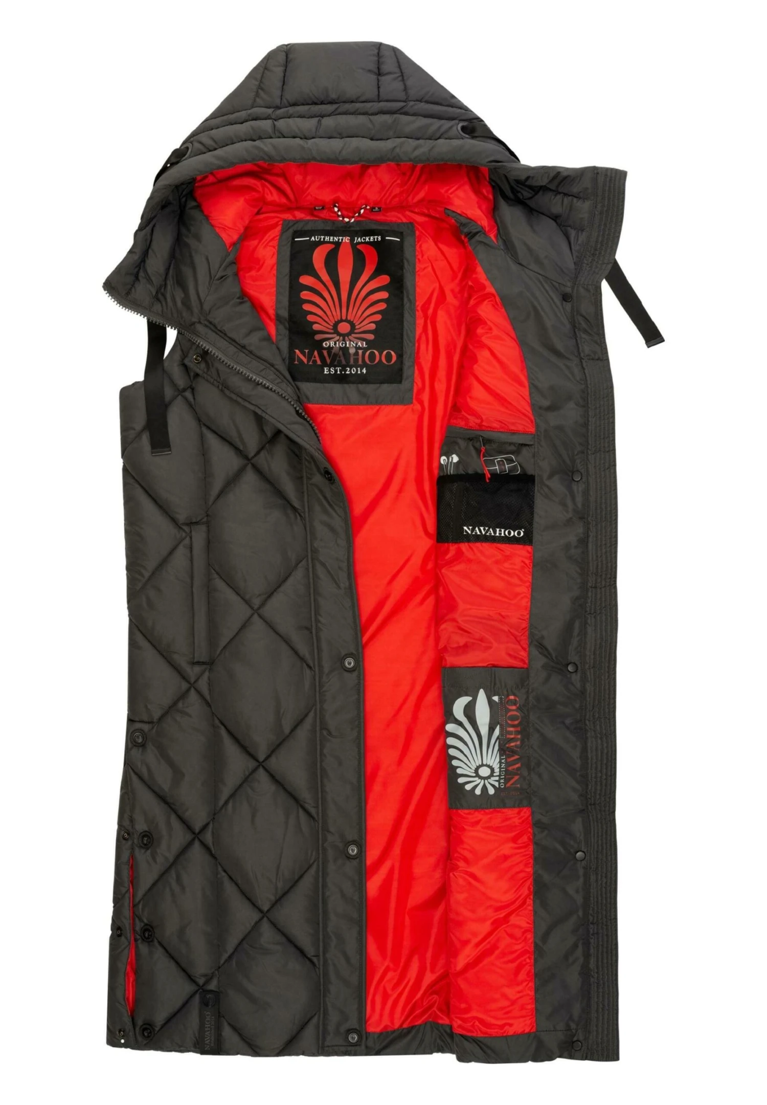 Navahoo Schnuckel - Chaleco - Anthracite - Image 3