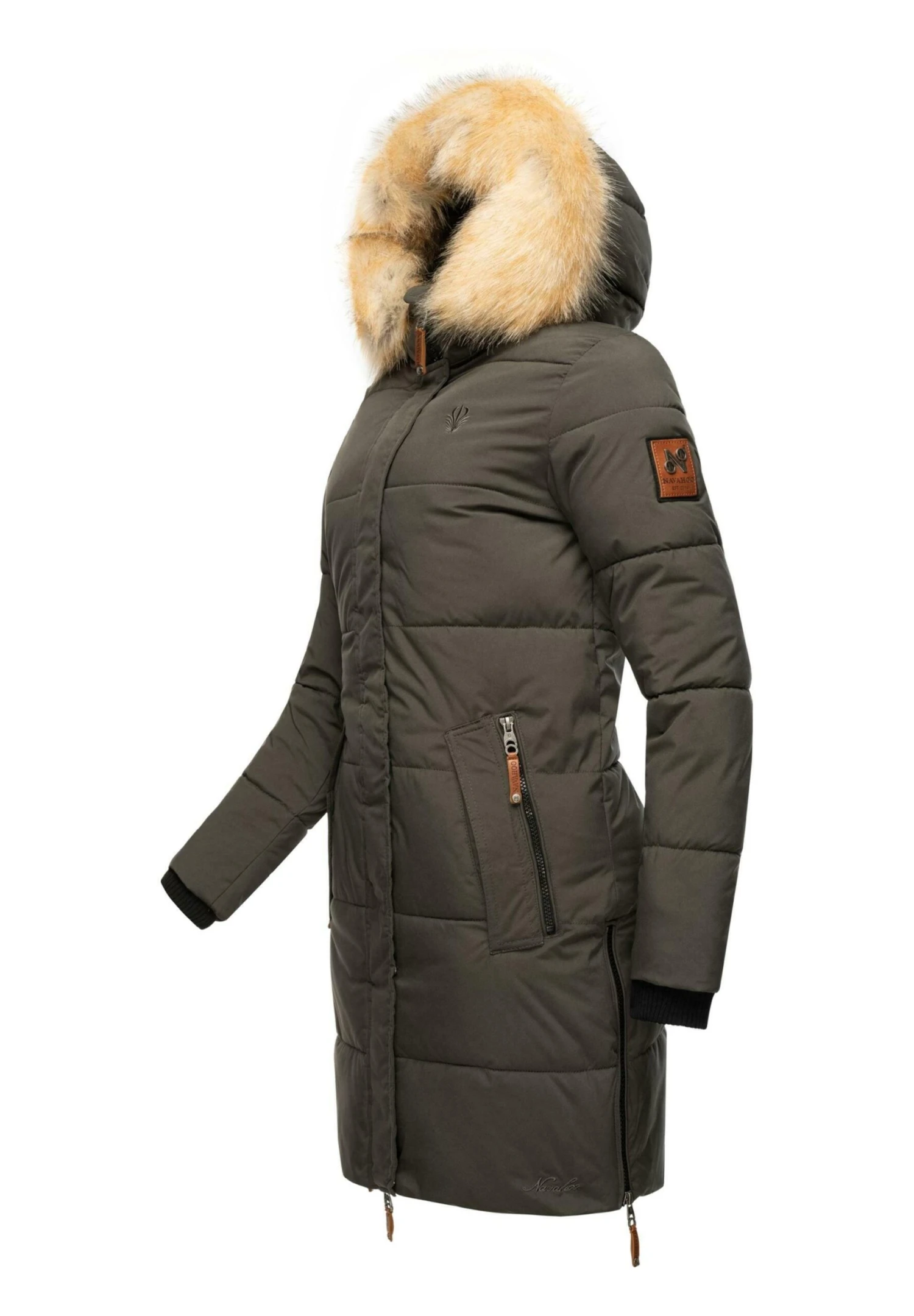 Navahoo Halina - Abrigo De Invierno - Dark Grey - Image 4