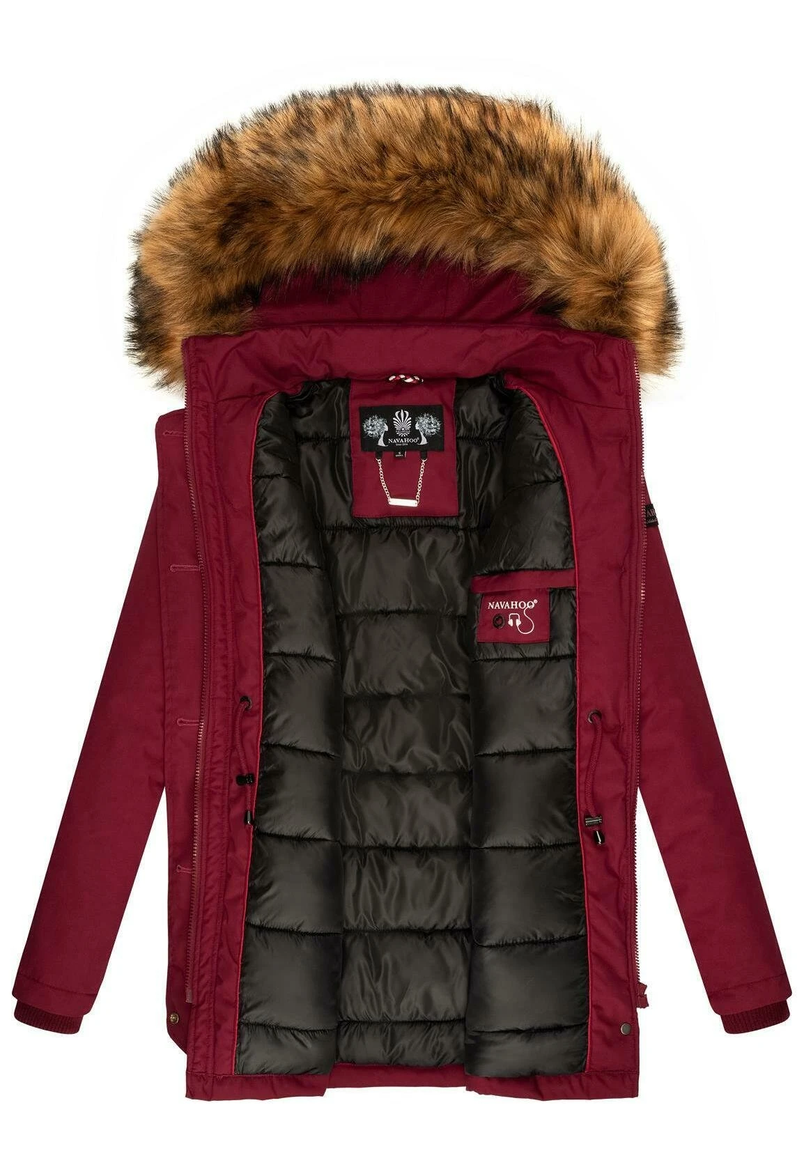 Navahoo Schneeengel Prc - Abrigo De Invierno - Bordeaux - Image 5