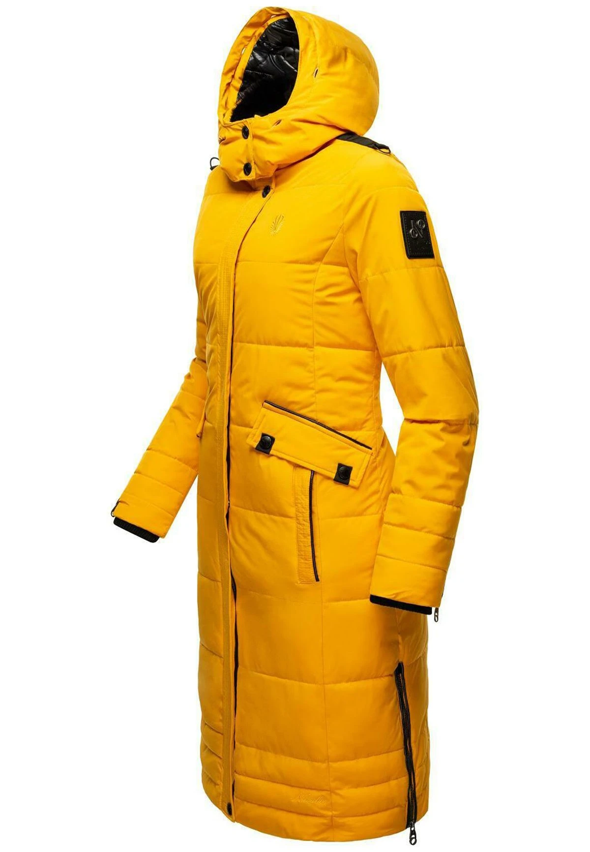 Navahoo Fahmiyaa - Abrigo De Invierno - Dark Yellow - Image 5