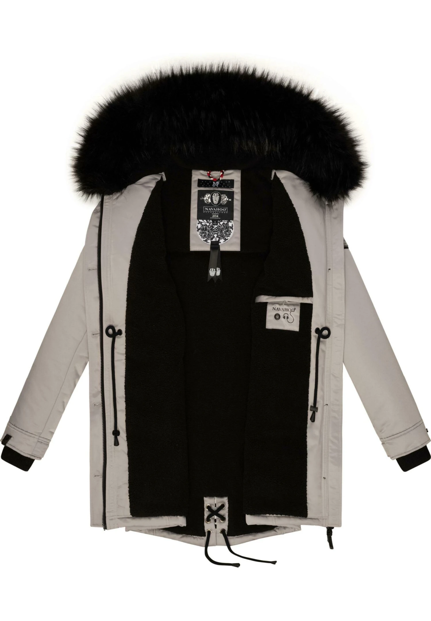 Navahoo Luluna - Abrigo De Invierno - Zinc Grey - Image 5