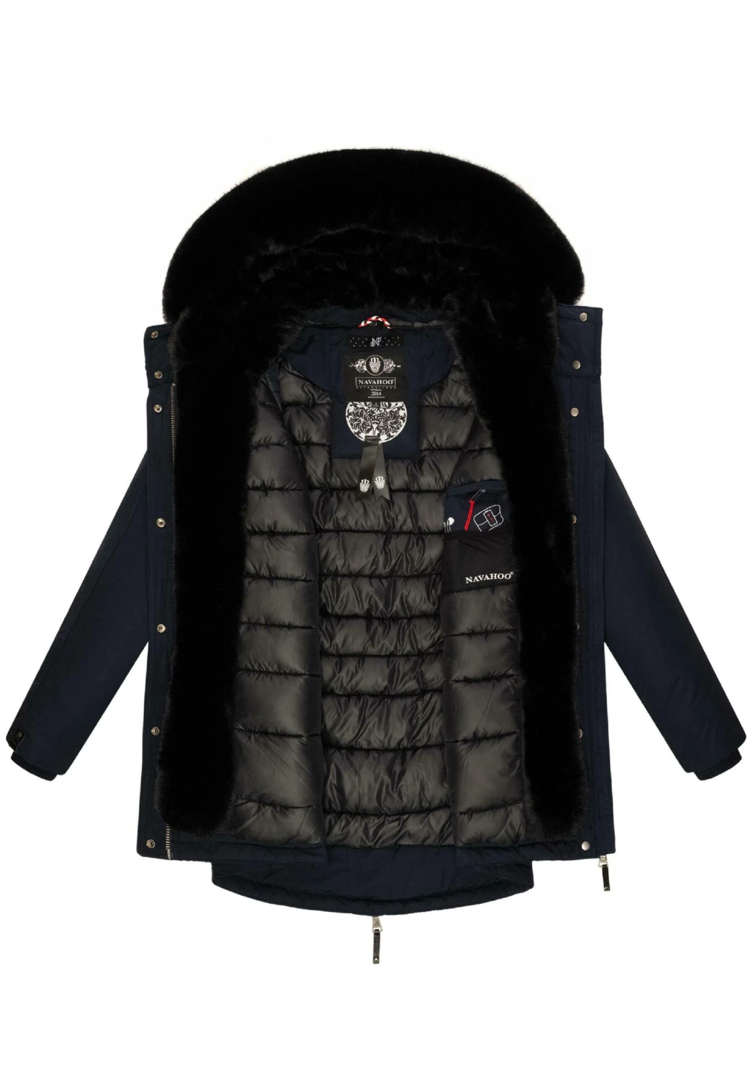 Navahoo Sweety Deluxe - Abrigo De Invierno - Blue Melange - Image 4