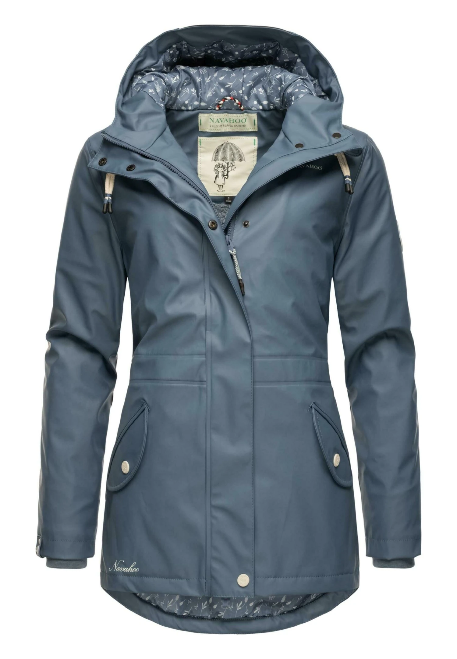 Navahoo Ocean Heart - Parka - Dusty Blue - Image 5