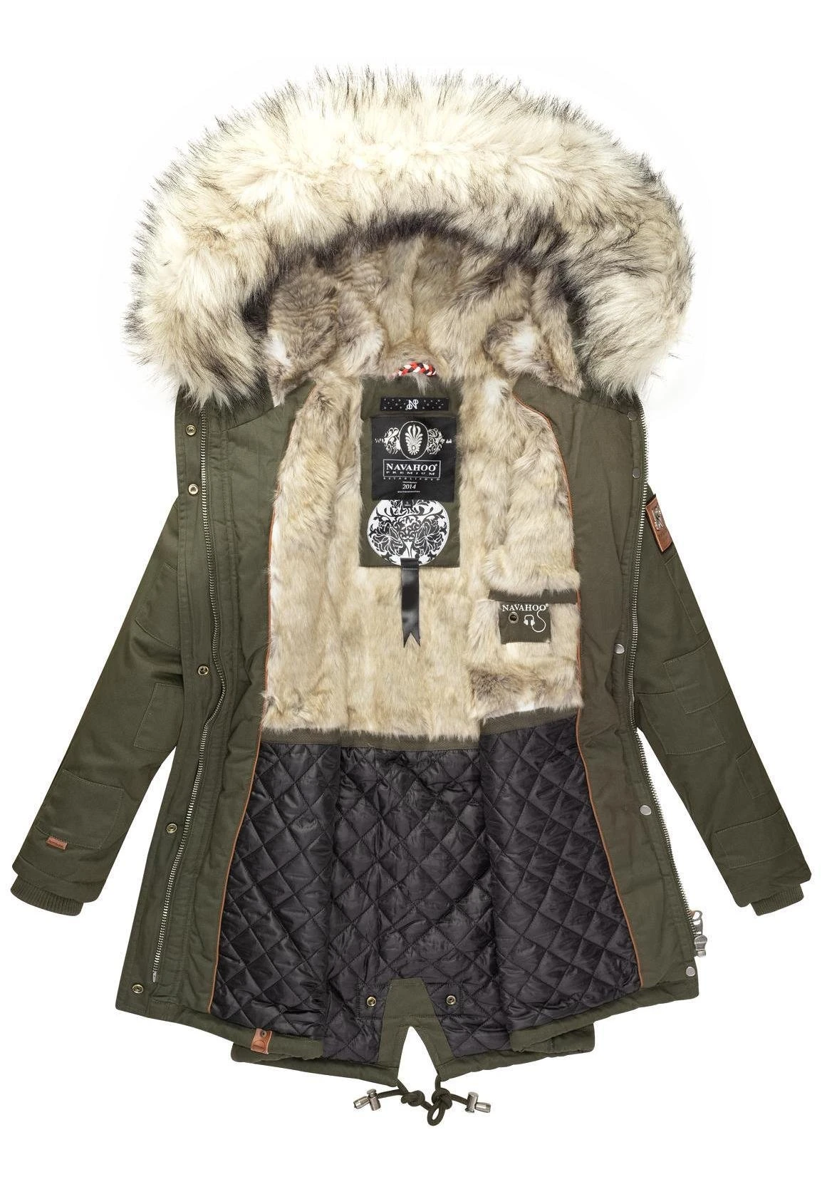 Navahoo Honigfee - Abrigo De Invierno - Green - Image 5