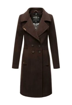 Navahoo Wooly - Abrigo Corto - Dark Choco