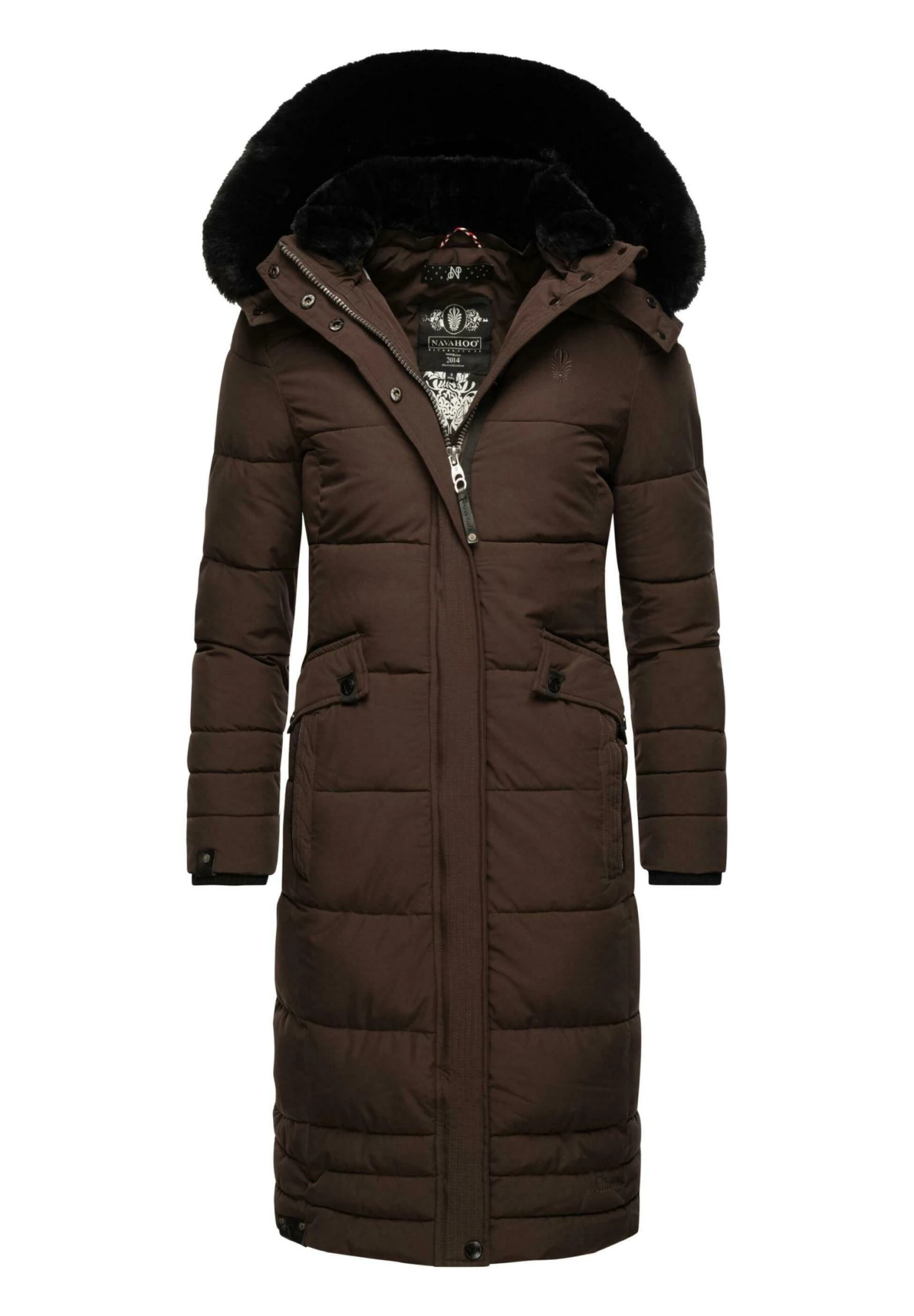 Navahoo Fahmiyaa - Abrigo De Invierno - Dark Choco