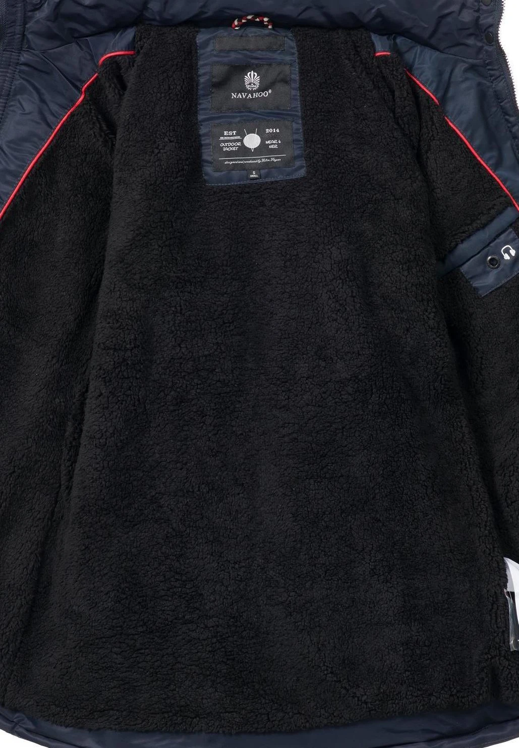 Navahoo Schätzchen - Abrigo De Invierno - Blue - Image 4