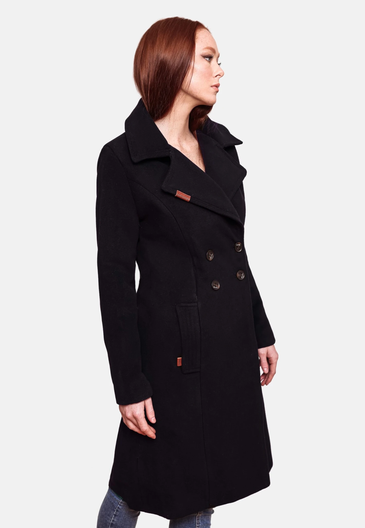 Navahoo Wooly - Abrigo Corto - Black - Image 4