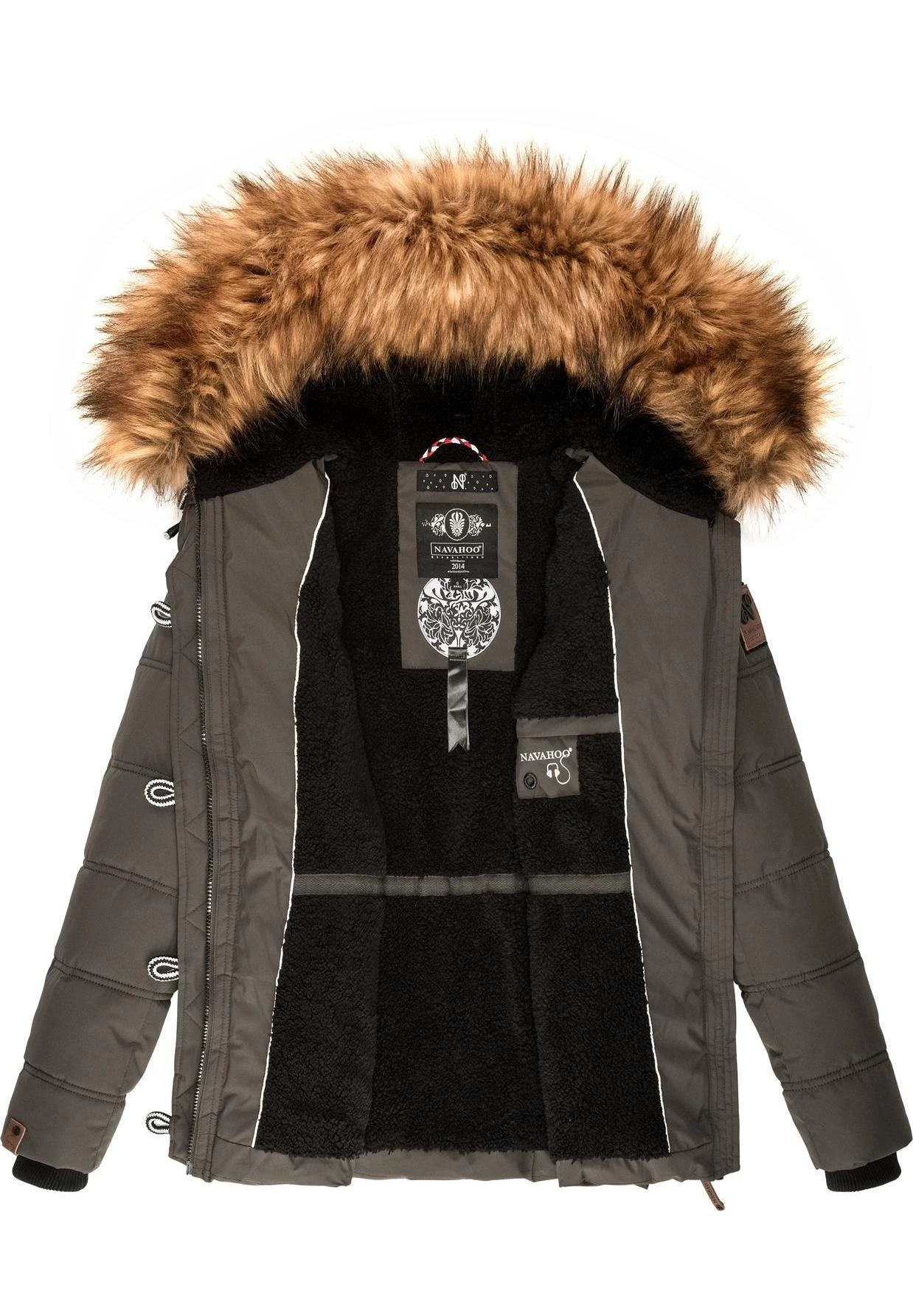 Navahoo Zoja - Chaqueta De Invierno - Anthracite - Image 6