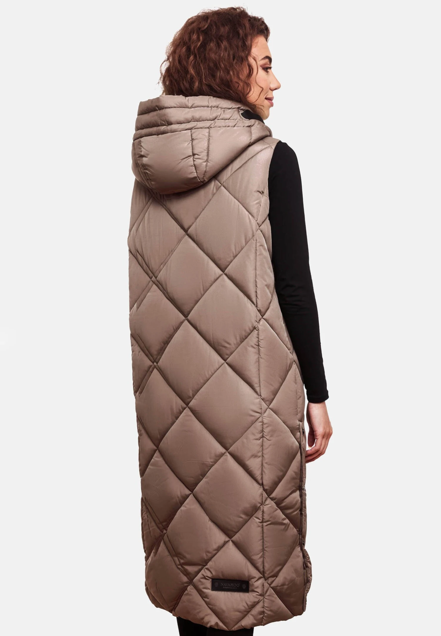 Navahoo Schnuckel - Chaleco - Dark Taupe - Image 2