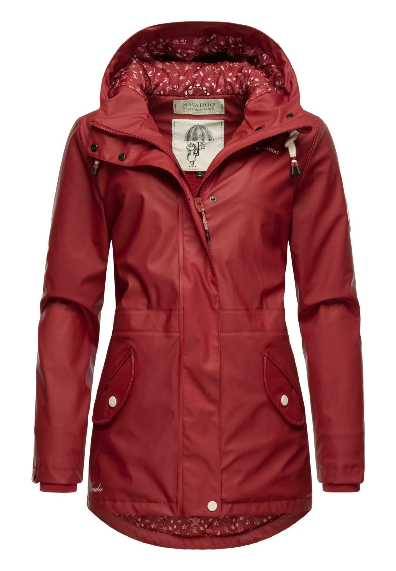 Navahoo Ocean Heart - Parka - Blood Red - Image 5