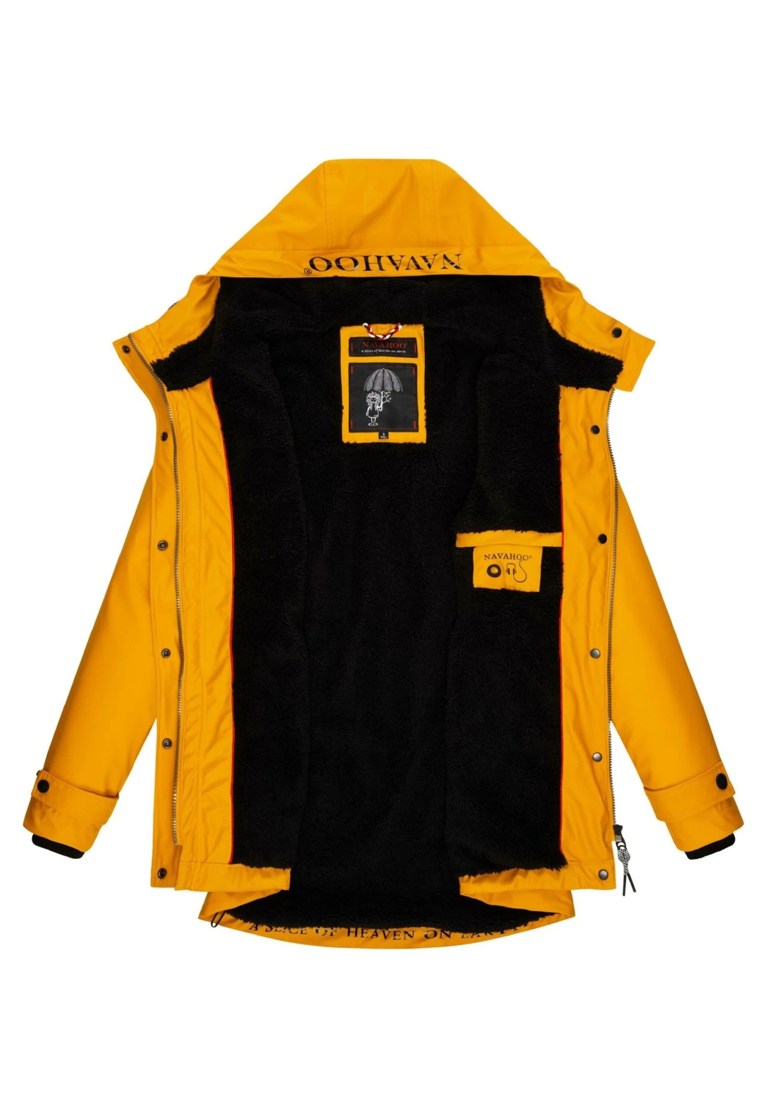 Navahoo Lindraa - Chaqueta De Invierno - Amber Yellow - Image 8