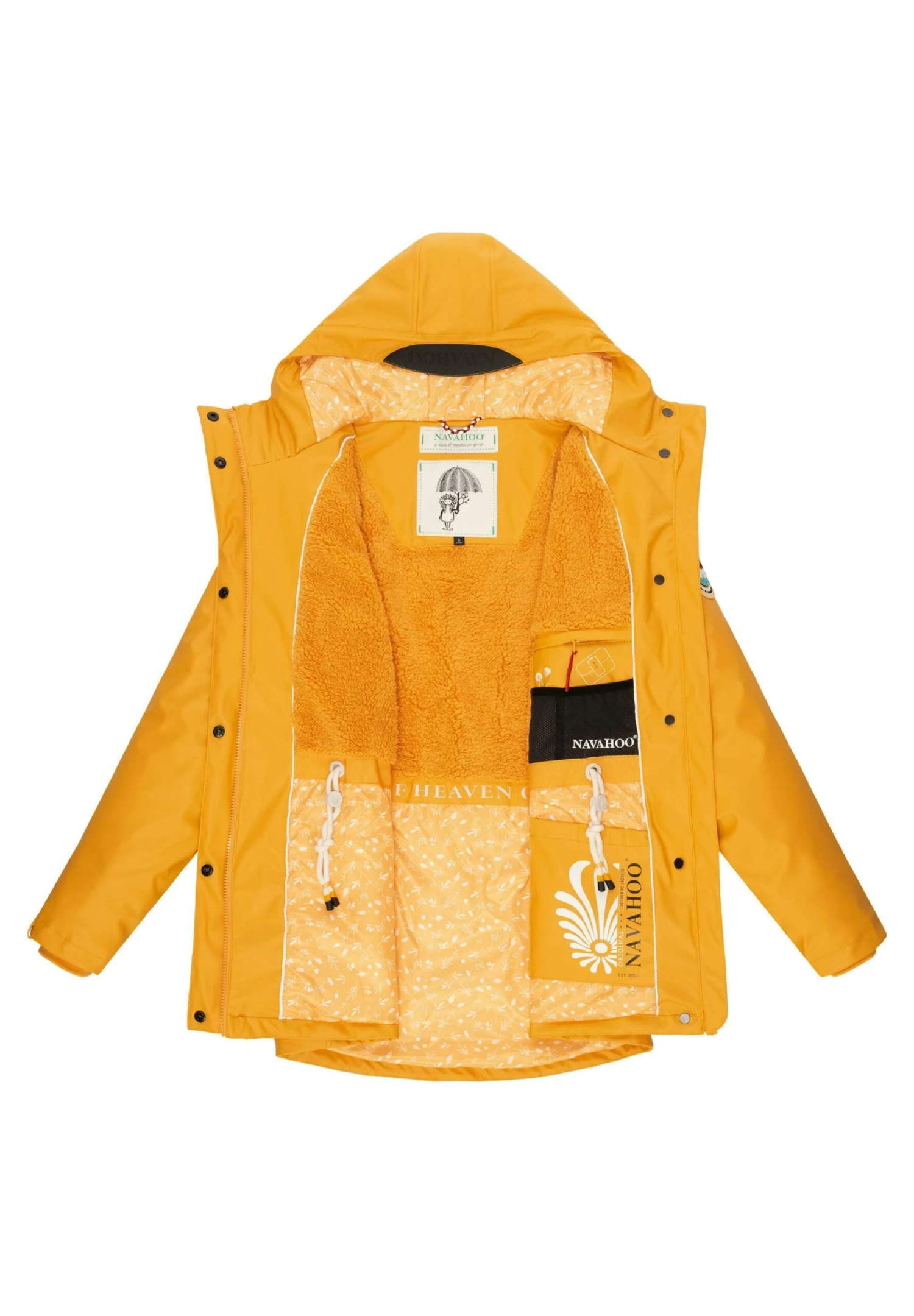 Navahoo Ocean Heart - Parka - Amber Yellow - Image 7