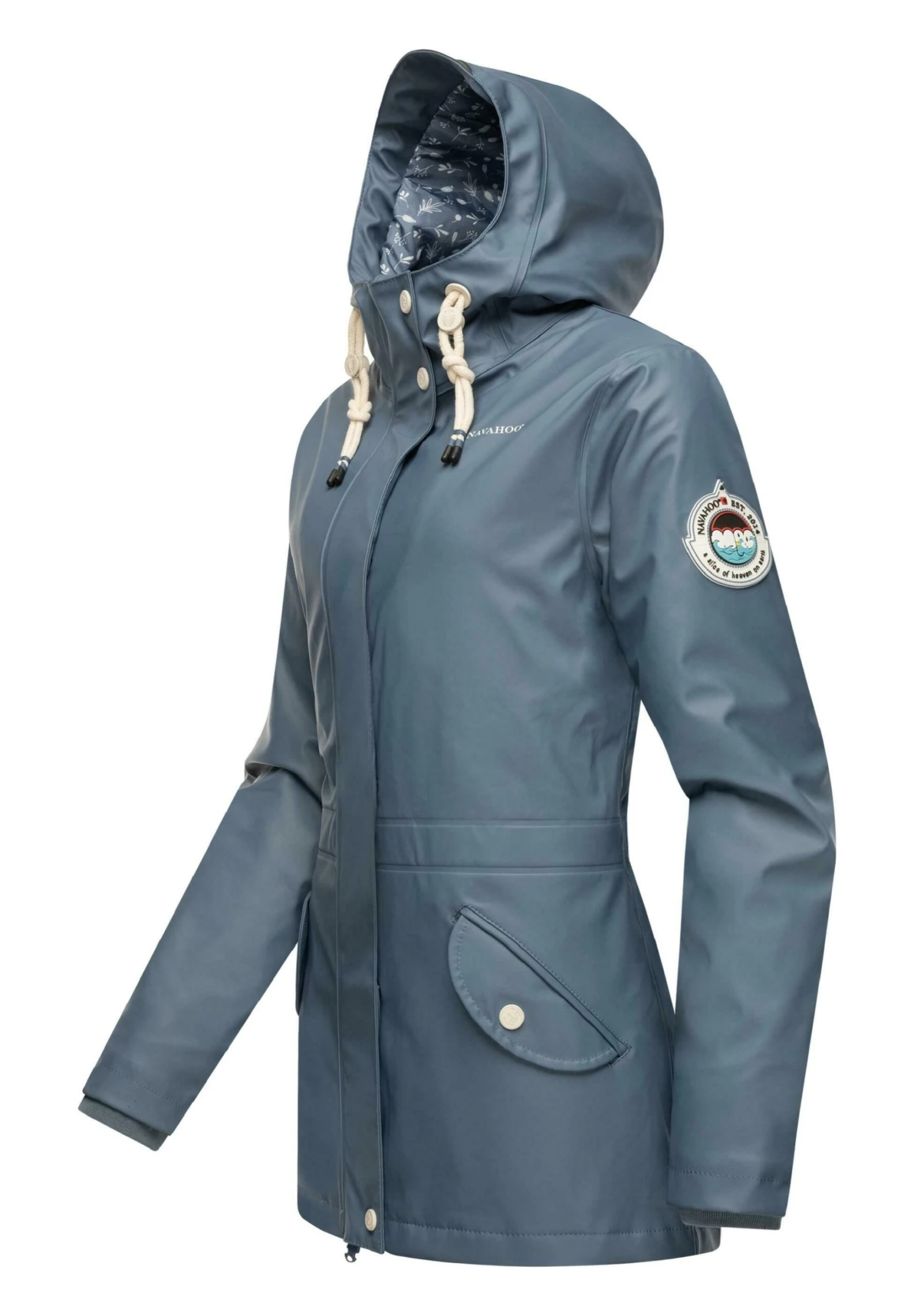 Navahoo Ocean Heart - Parka - Dusty Blue - Image 4