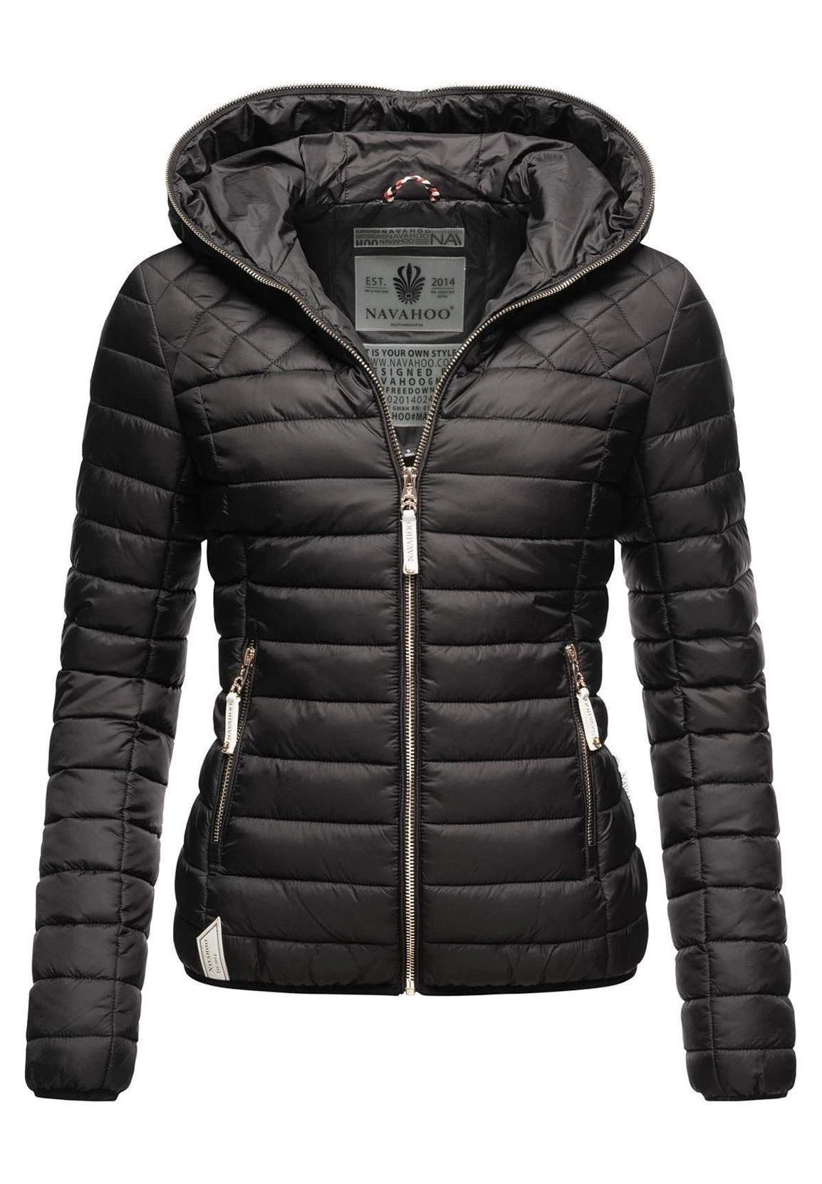 Navahoo Ich Bin Hübsch - Chaqueta De Entretiempo - Black