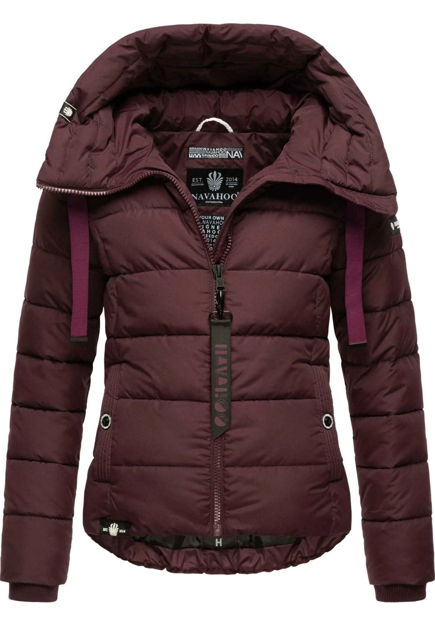 Navahoo Amayaa - Chaqueta De Invierno - Dark Red Melange - Image 5