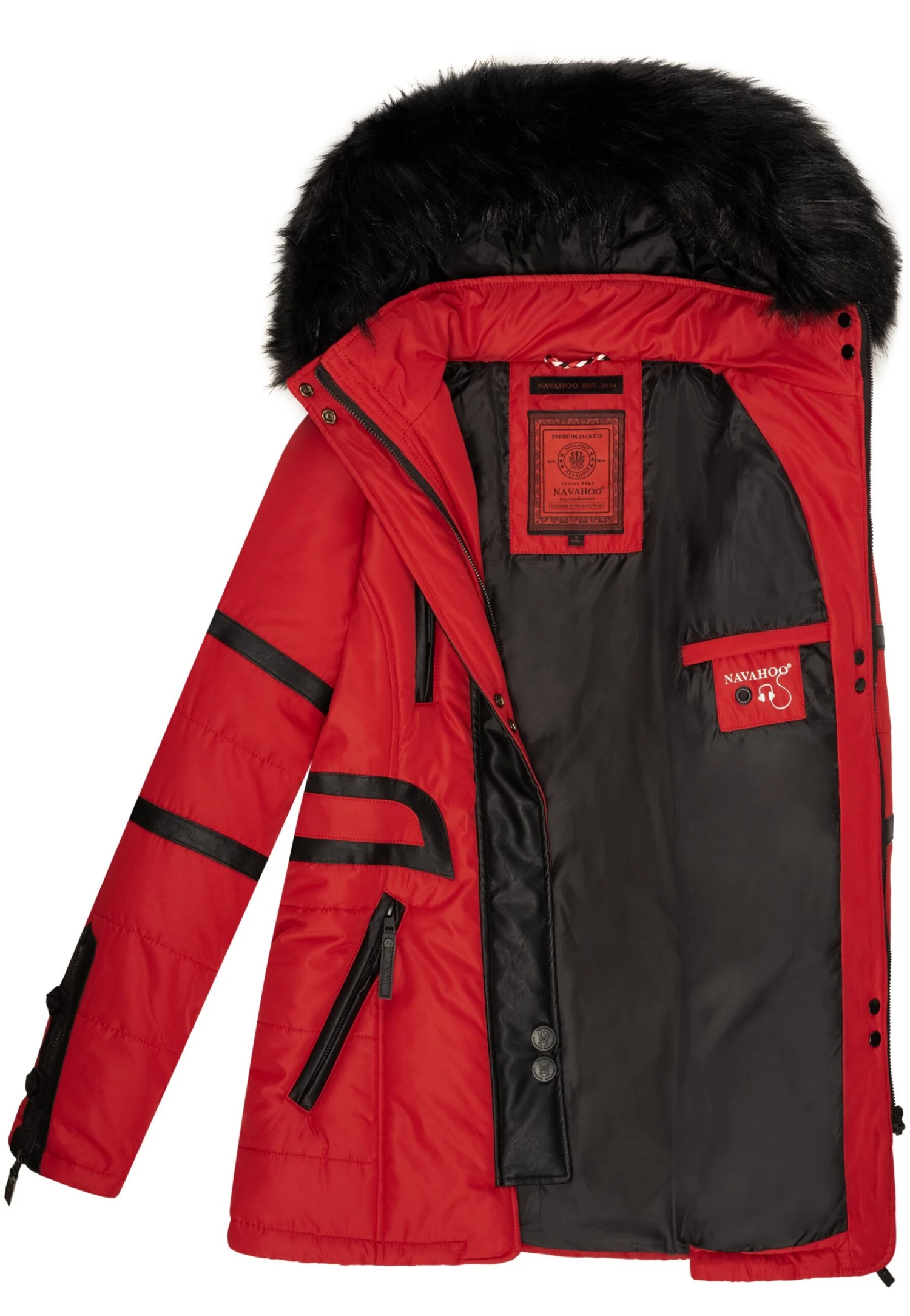 Navahoo Moon - Abrigo De Invierno - Rot - Image 4
