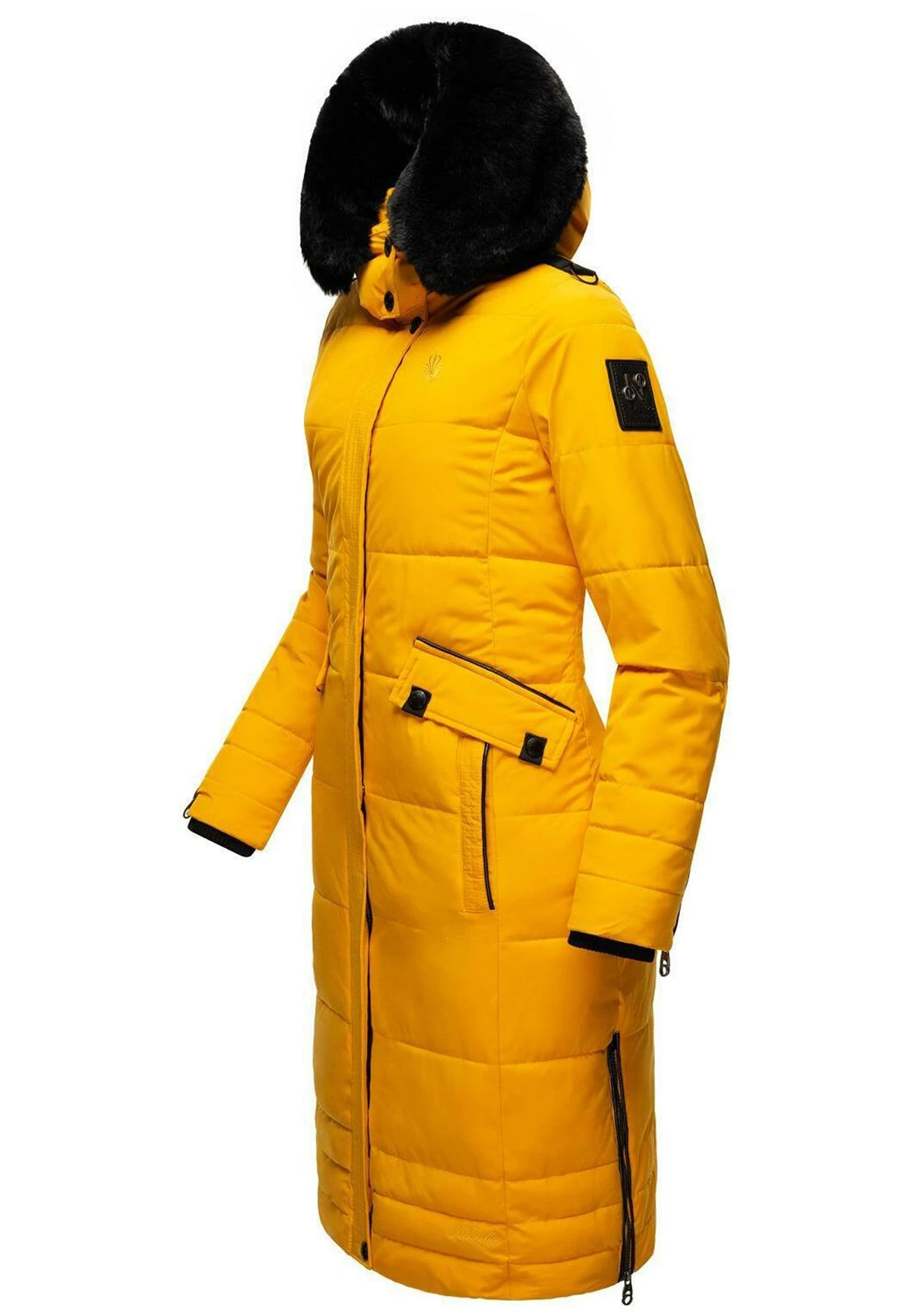 Navahoo Fahmiyaa - Abrigo De Invierno - Dark Yellow - Image 4