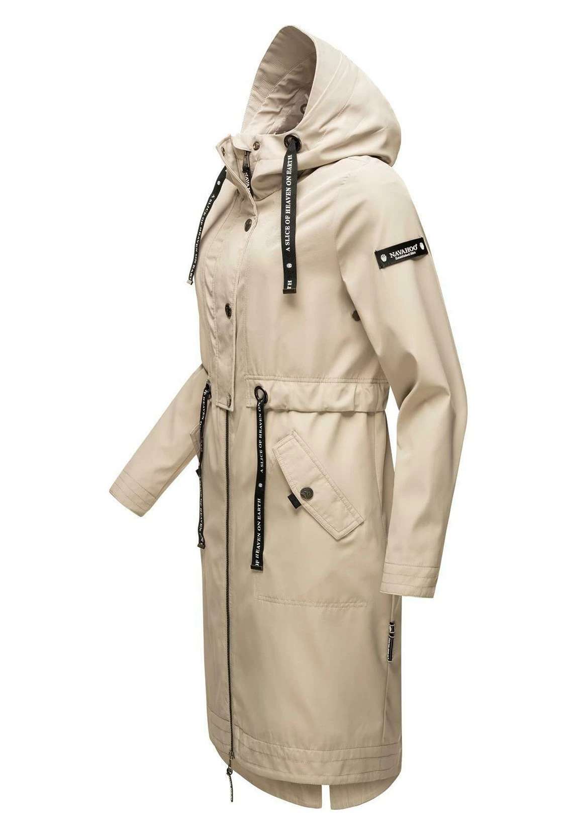 Navahoo Josinaa - Parka - Light Grey Melange - Image 2