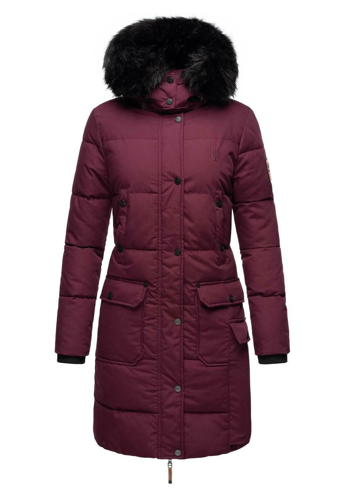 Navahoo Abrigo De Invierno - Dark Red Melange - Image 5