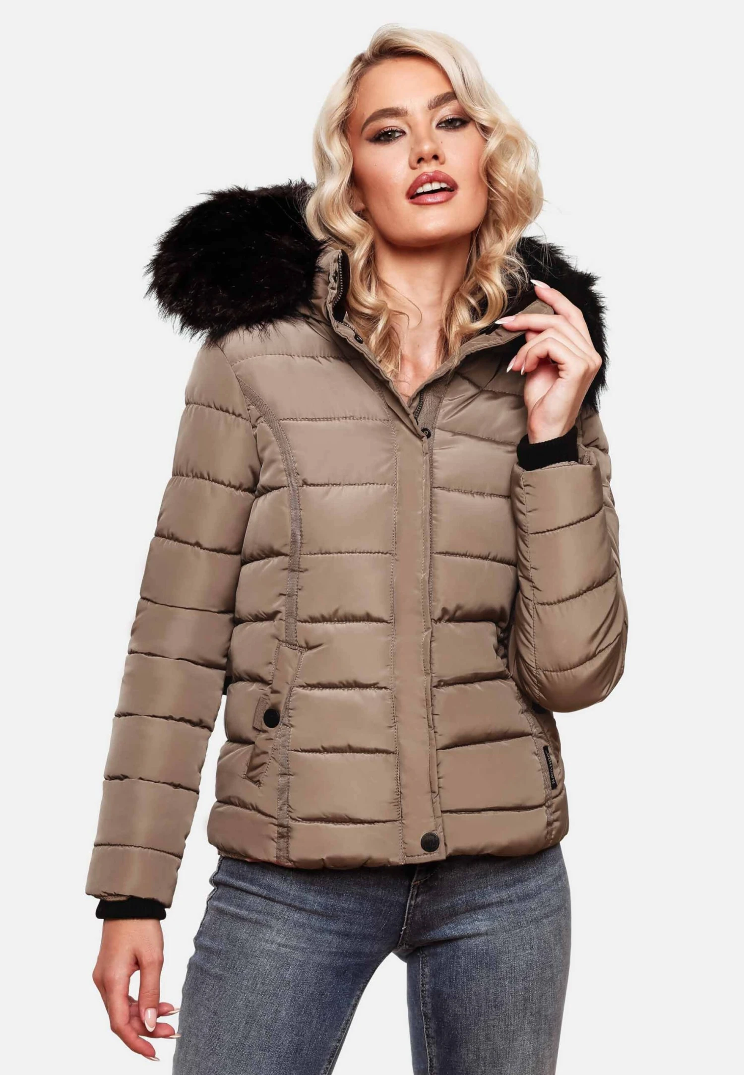 Navahoo Miamor - Chaqueta De Invierno - Taupe Grey