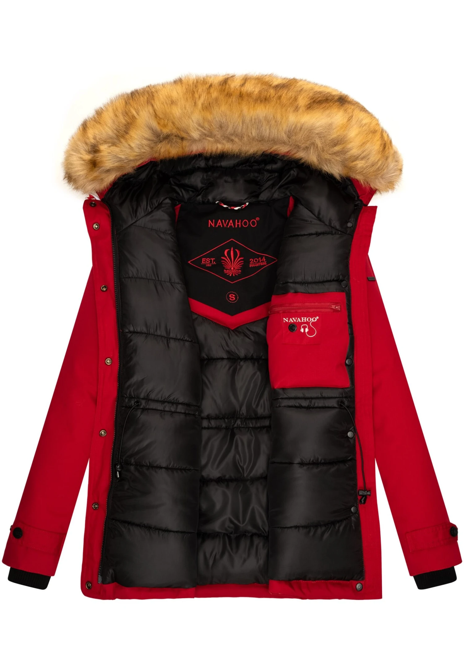 Navahoo Laura - Chaqueta De Invierno - Red - Image 5