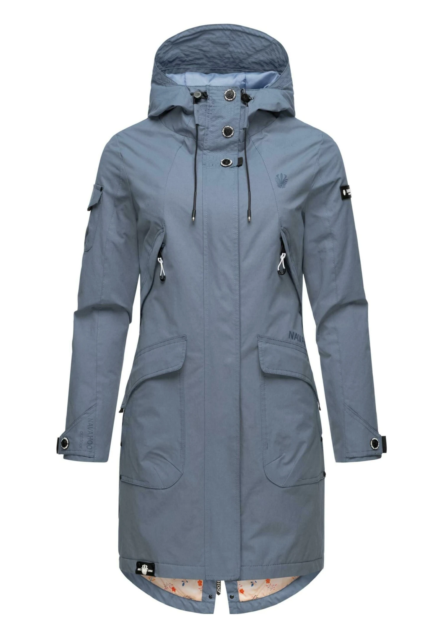 Navahoo Abrigo De Invierno - Blue Melange