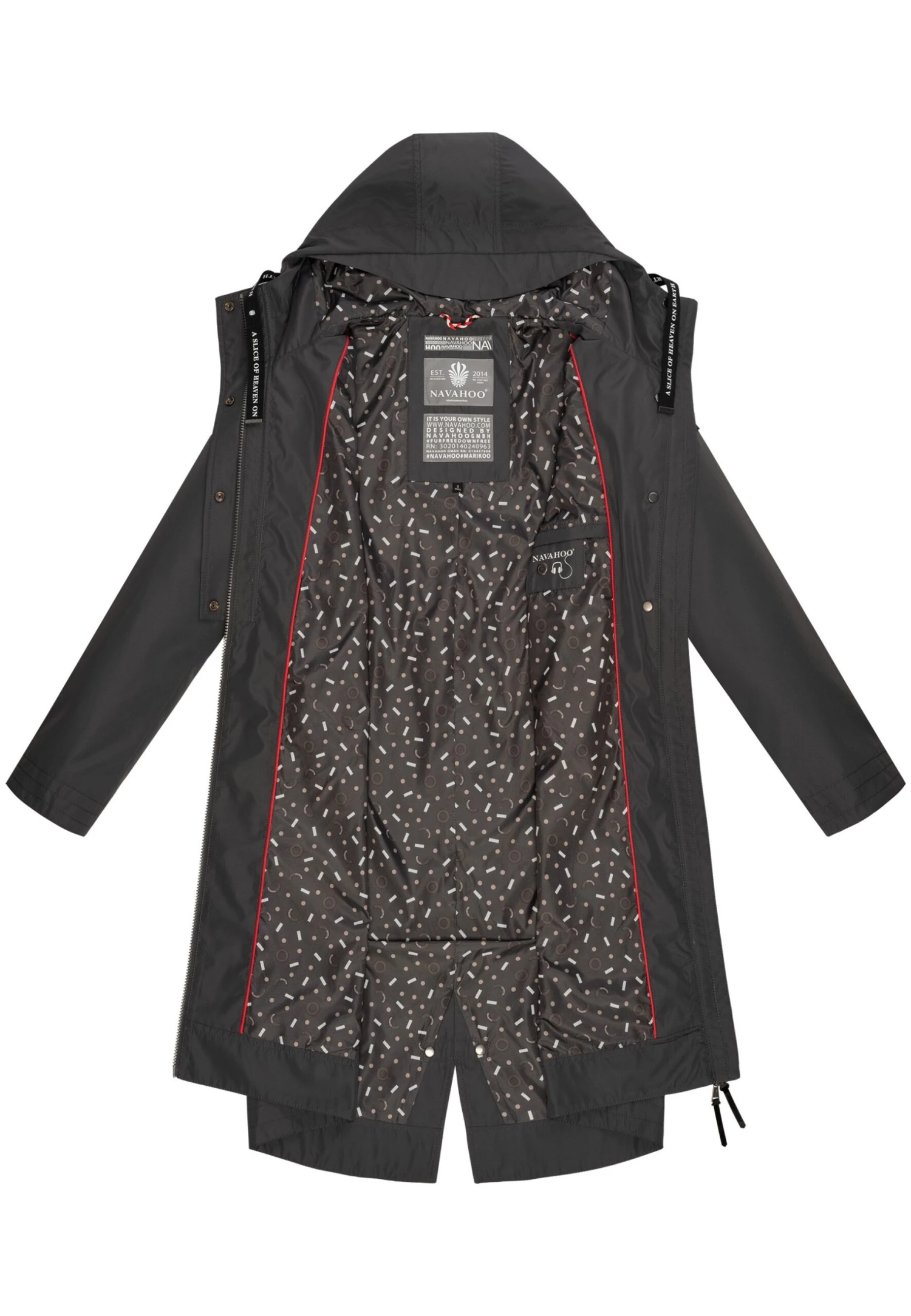 Navahoo Josinaa - Parka - Dark Grey - Image 4