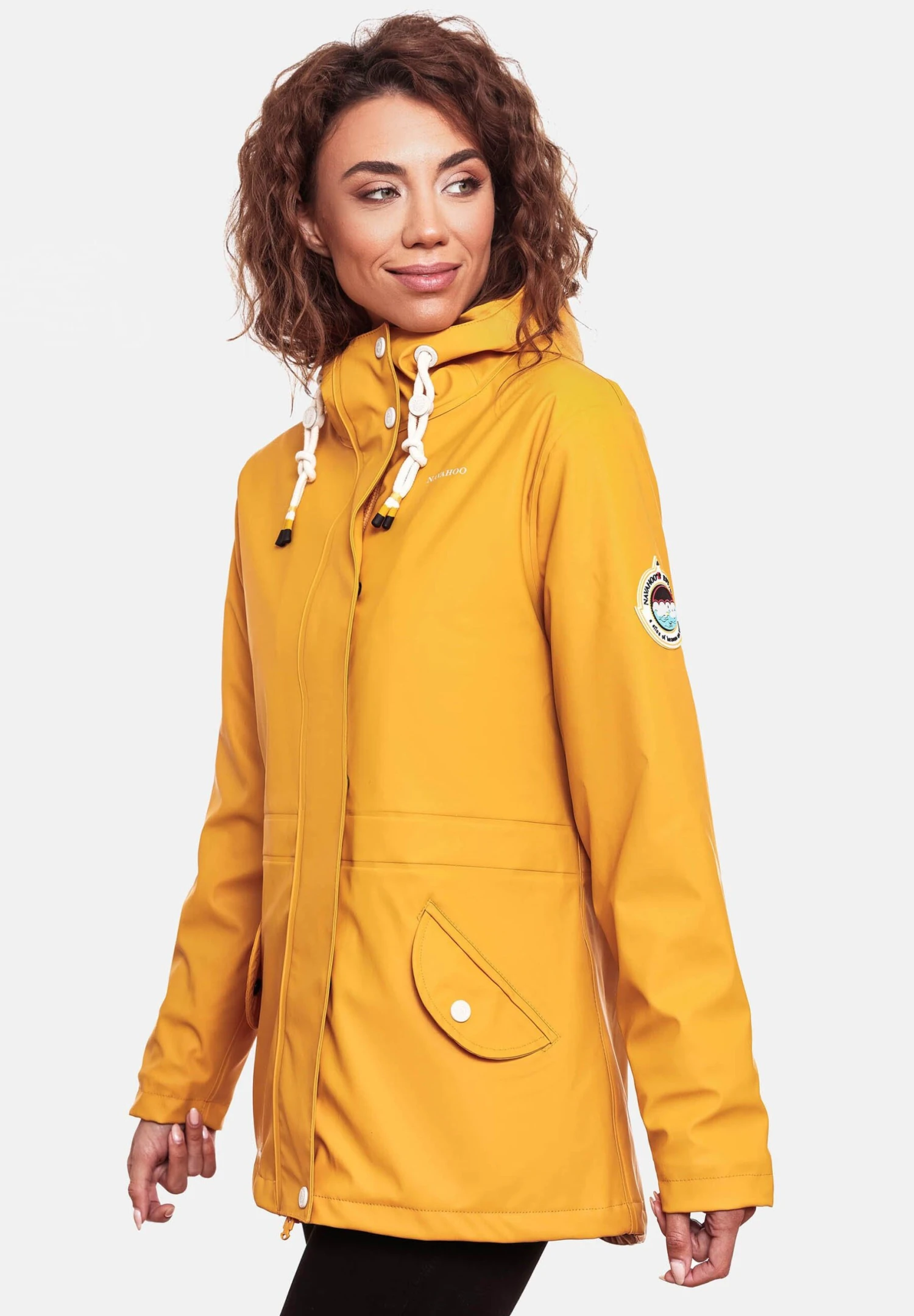 Navahoo Ocean Heart - Parka - Amber Yellow - Image 3