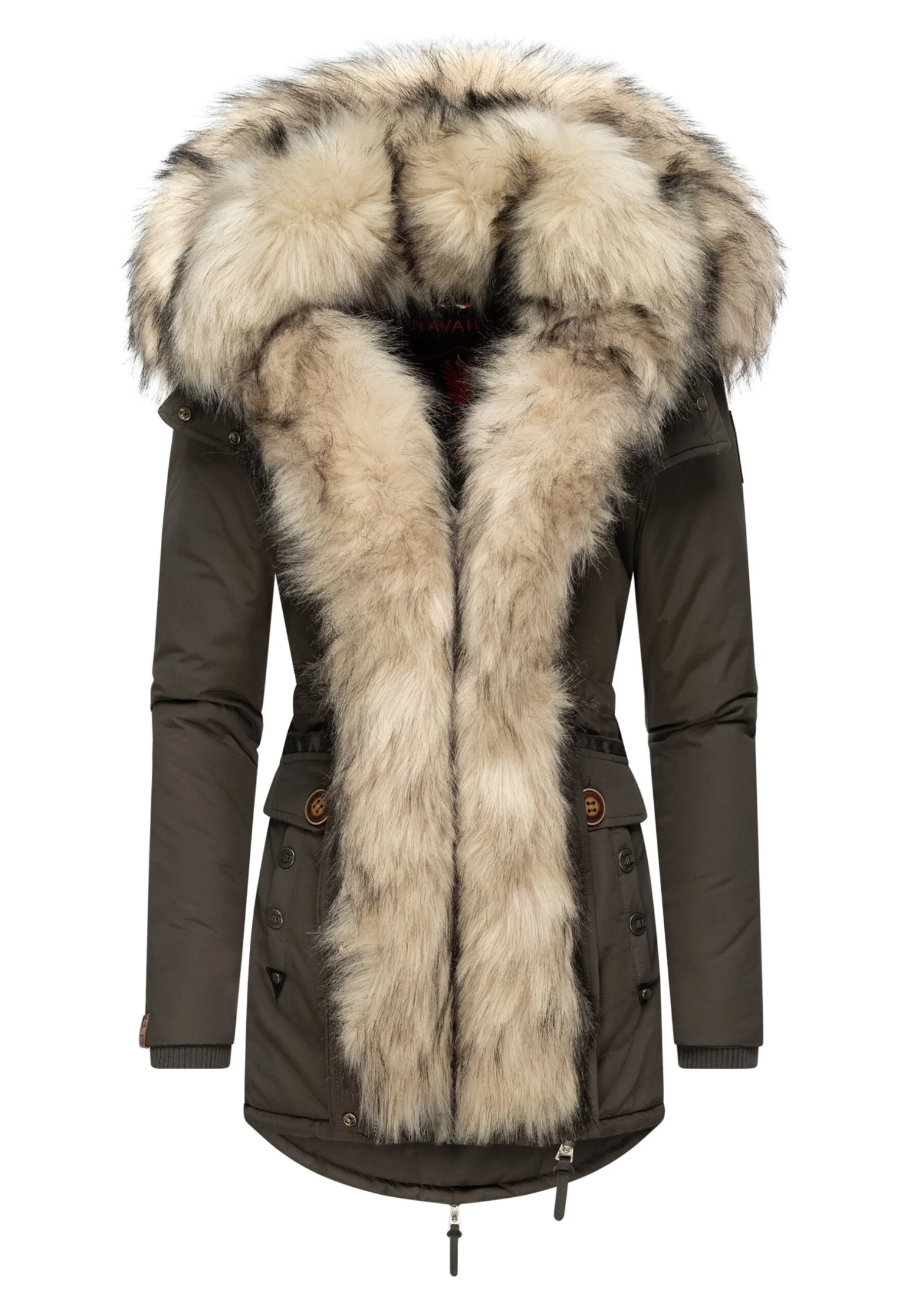 Navahoo Sweety - Abrigo De Invierno - Anthracite - Image 4