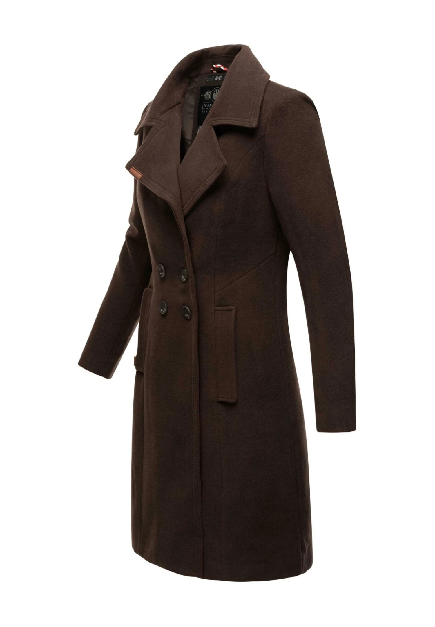 Navahoo Wooly - Abrigo Corto - Dark Choco - Image 5