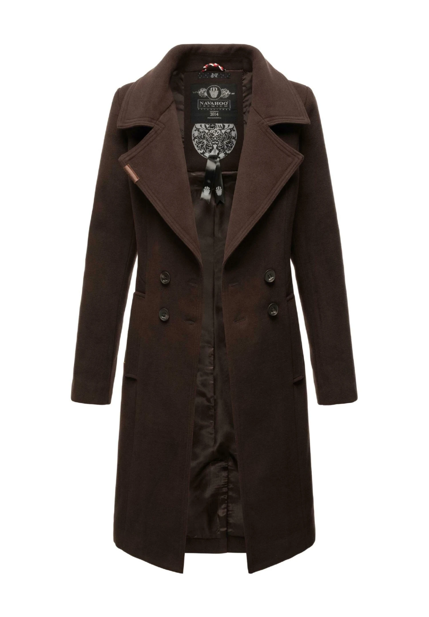 Navahoo Wooly - Abrigo Corto - Dark Choco - Image 6